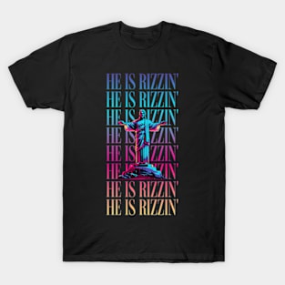 Rizz Master Jesus Christ is Rizzin' Funny Easter 2024 Tee He is Rizzin' T-Shirt